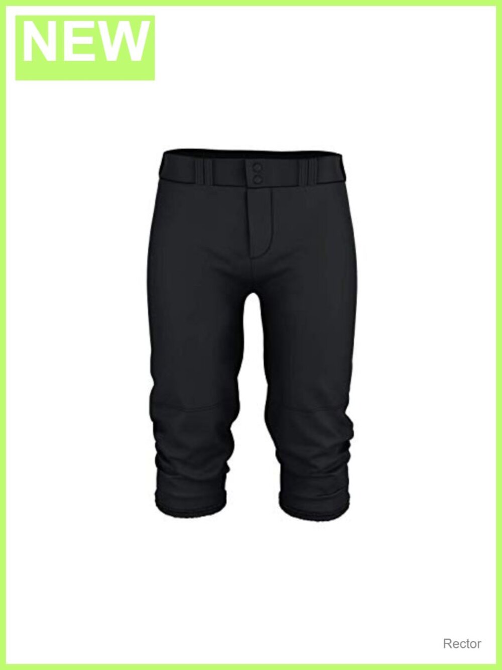 Alleson Athletic Baseball Knicker Pant Men's Size 28 Black Polyester